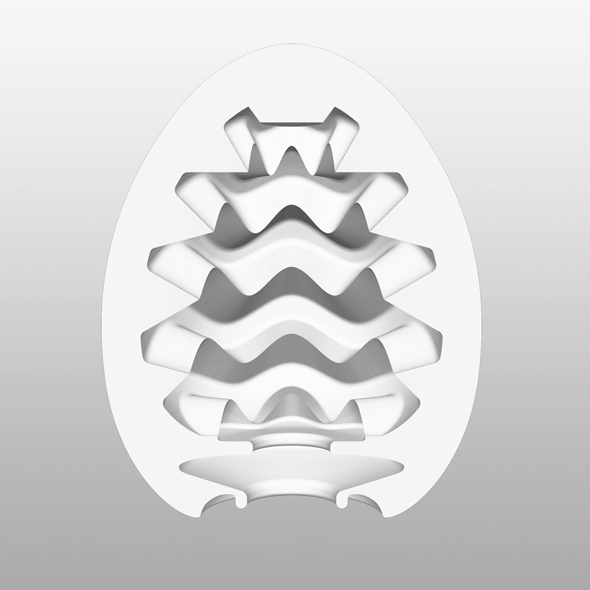 TENGA Egg Wavy Masturbator Einzel oder im 6er Eierkarton