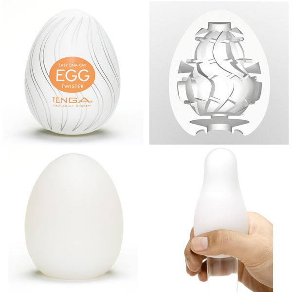 TENGA Egg Twister Masturbator Einzel oder im 6er Eierkarton