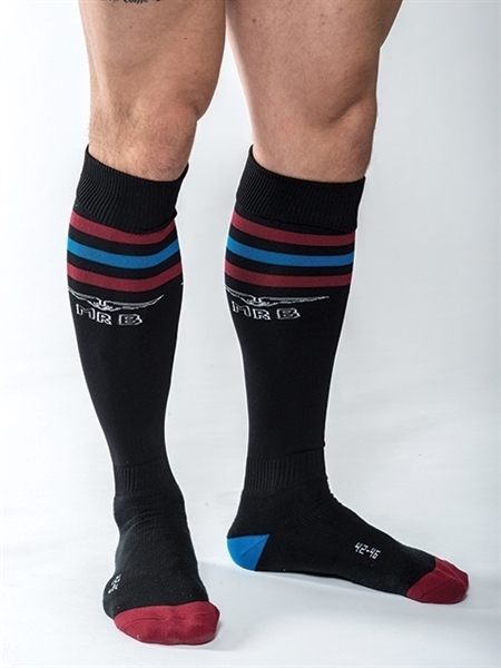 Mr. B URBAN Gym Socks with Pocket Black