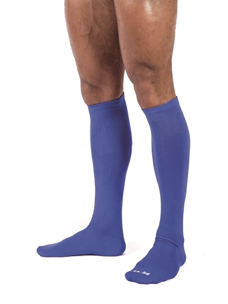 Mr. B Football Socks in Schwarz/Blau/Rot/Gelb oder Weiß