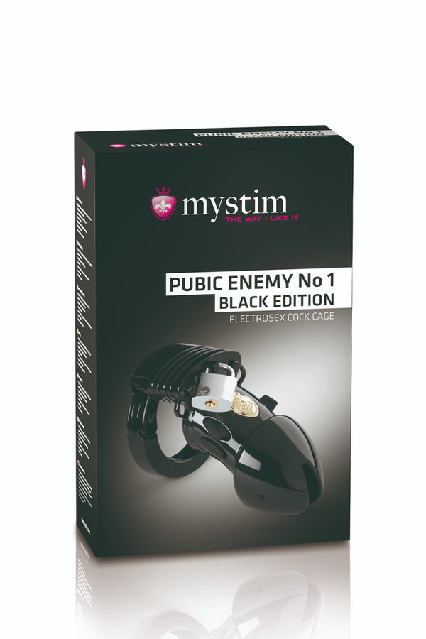 Mystim Pubic Enemy No 1 Black Edition