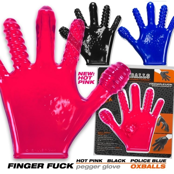 Oxballs FINGER FUCK Handschuh in verschiedenen Farben