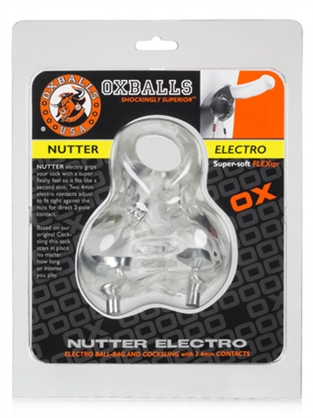 Oxballs Nutter Electro Ball Sling Klar