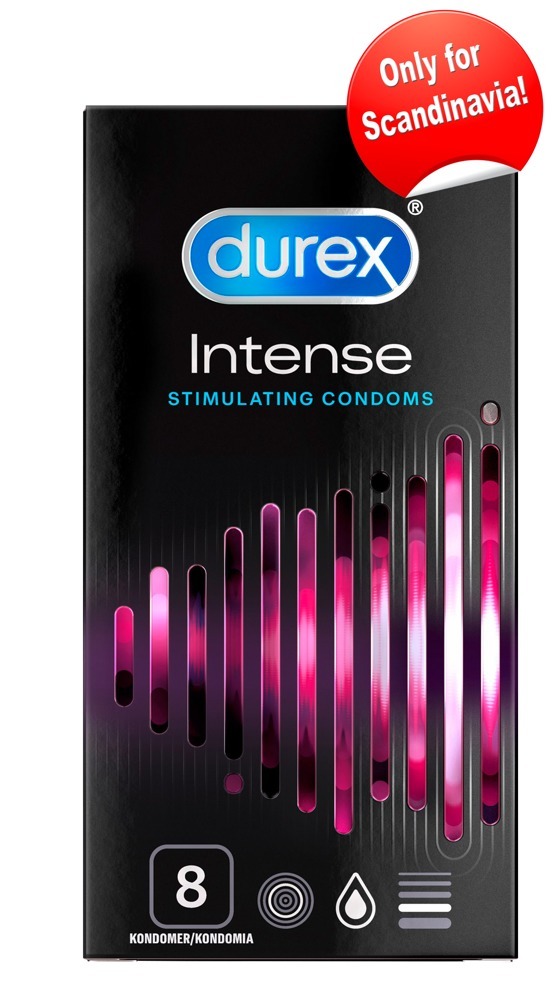 Durex Intense Stimulating Condoms 8 Stück