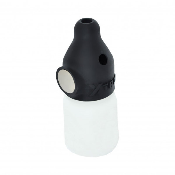 XTRM Booster AMYL, Poppers Inhaler with Magnet for plastic bottles, Black, Ø 2,5 cm