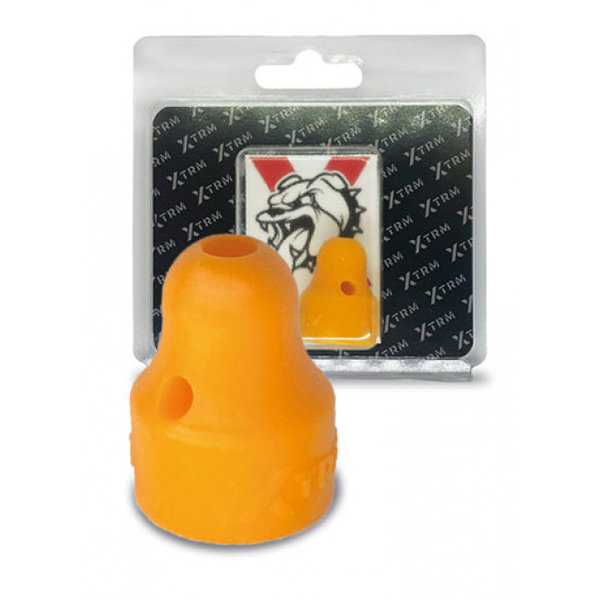 XTRM Booster Small, Poppers Inhaler for Most Bottles, Orange, Ø 2 cm