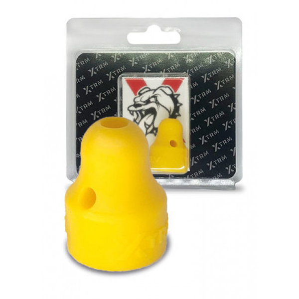 XTRM Booster Small, Poppers Inhaler for Most Bottles, Yellow, Ø 2 cm